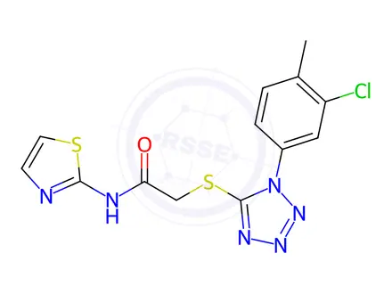 Chemical structure of WAY-320706