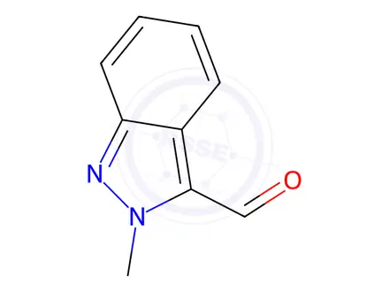 Chemical structure of 2-METHYL-2H-INDAZOLE-3-CARBALDEHYDE