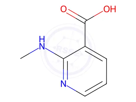 Chemical structure of 2-(Methylamino)nicotinic Acid