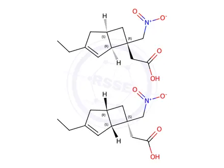 Chemical structure of Mirogabalin Impurity 107