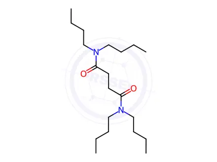 Chemical structure of N1,N1,N4,N4-Tetrabutylsuccinamide
