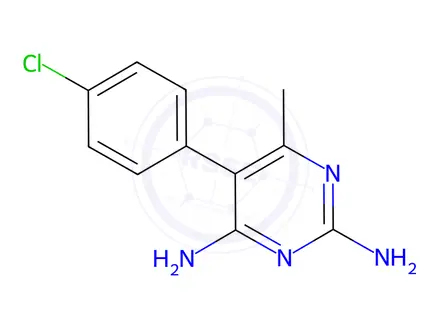 Chemical structure of Pyrimethamine EP Impurity B