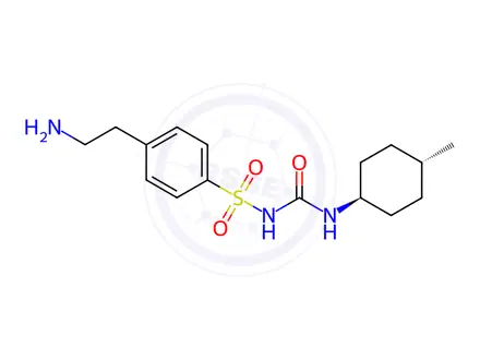 Chemical structure of Glimepiride Impurity 14