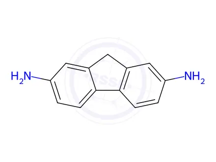 Chemical structure of 2,7-Diaminofluorene