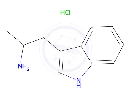 Chemical structure of α-Methyltryptamine Hydrochloride