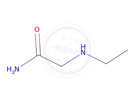 Chemical structure of 2-(Ethylamino)acetamide