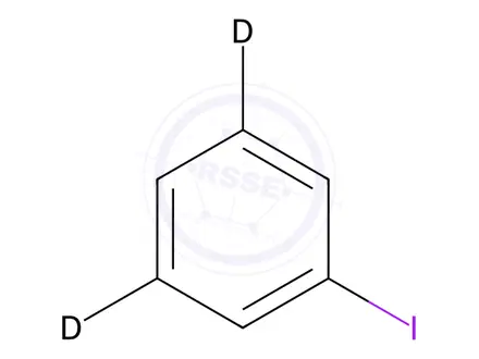 Chemical structure of Iodobenzene-3,5-d2
