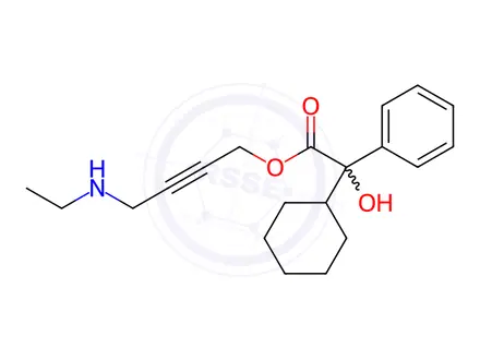 Chemical structure of Oxybutynin Impurity 8 Monomer