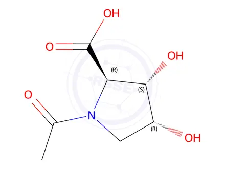 Chemical structure of Oxaceprol Impurity 38