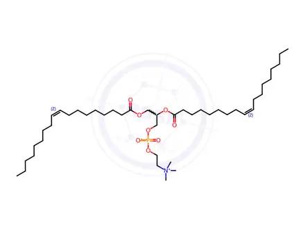 Chemical structure of Dioleoylphosphatidylcholin