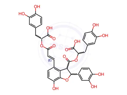 Chemical structure of Salvianolic Acid Y