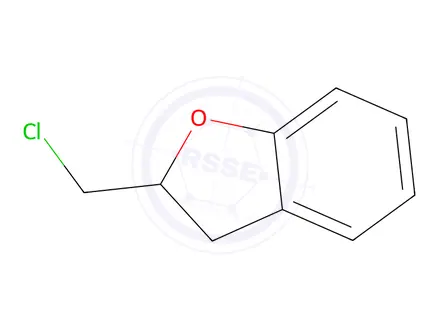 Chemical structure of 2-(chloromethyl)-2,3-dihydro-1-benzofuran