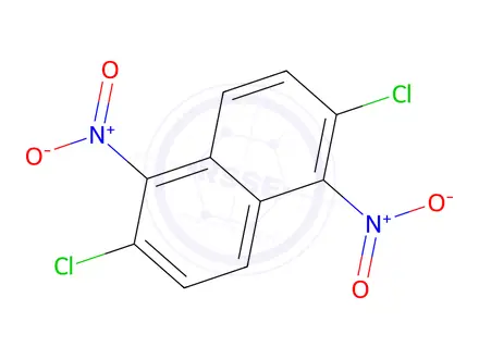 Chemical structure of 2,​6-​Dichloro-​1,​5-​dinitronaphthalene