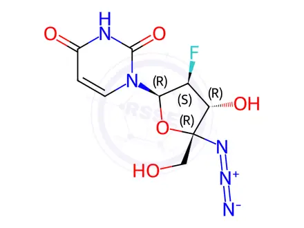 Chemical structure of Azvudine Impurity 49