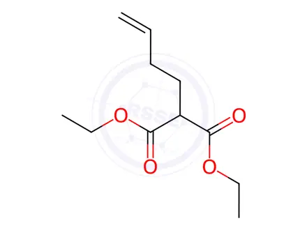 Chemical structure of Diethyl 3-Butenylmalonate