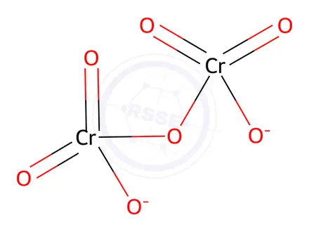 Chemical structure of Sodium Dichromate