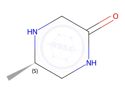 Chemical structure of (S)-5-Methylpiperazin-2-One