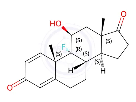 Chemical structure of Isoflupredone Impurity 1