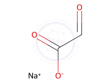 Chemical structure of SODIUM GLYOXYLATE