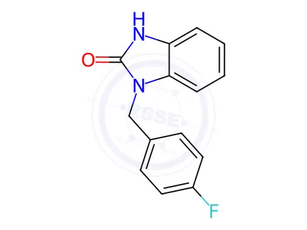 Chemical structure of 1-(4-Fluorobenzyl)-1H-benzo[d]imidazol-2(3H)-one