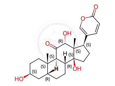 Chemical structure of Bufarenogin