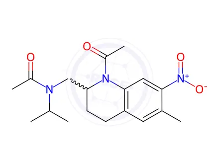 Chemical structure of Oxamniquine Impurity 6