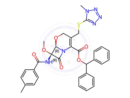 Chemical structure of Latamoxef Impurity 41