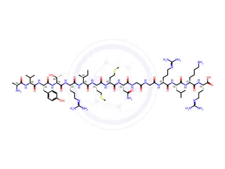 Chemical structure of peptide 31D