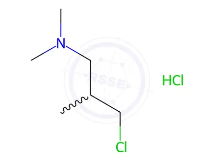 Chemical structure of Amiodarone Impurity 18(Hydrochloride)