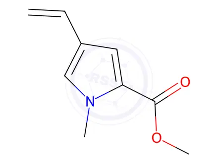 Chemical structure of Methyl 1-methyl-4-vinyl-1H-pyrrole-2-carboxylate