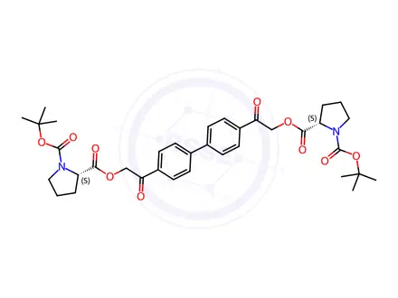 Chemical structure of Daclatasvir Impurity 3