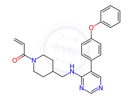 Chemical structure of Evobrutinib Impurity 15