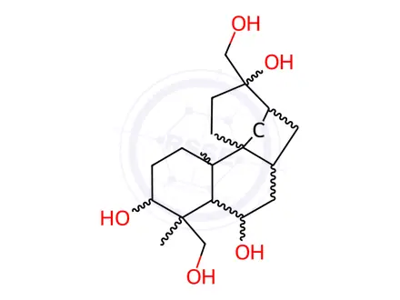Chemical structure of Aphidicolin Impurity 21