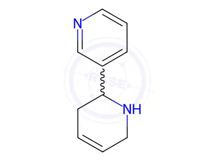 Chemical structure of (R,S)-Anatabine