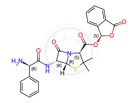 Chemical structure of Talampicillin Hydrochloride Impurity 2