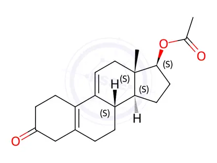 Chemical structure of Trenbolone Impurity 3