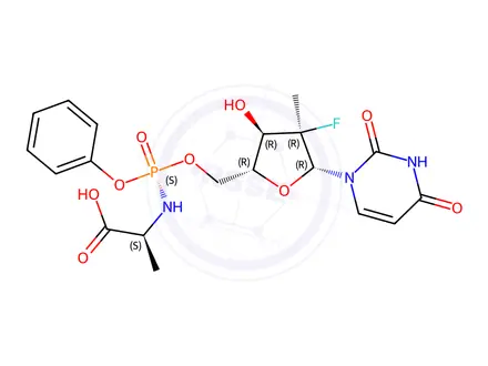 Chemical structure of Sofosbuvir Impurity 244