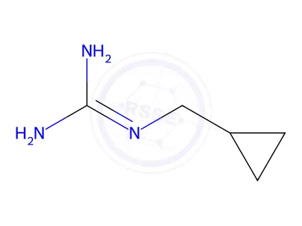 Chemical structure of N-(Cyclopropylmethyl)guanidine