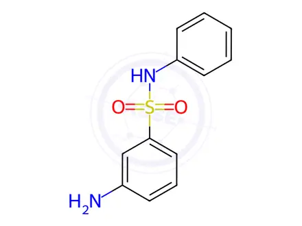 Chemical structure of 3-Aminobenzenesulfonanilide