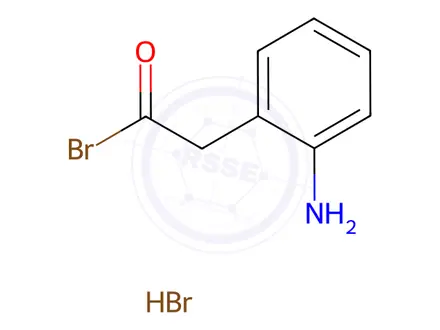 Chemical structure of (AMINOPHENYL)BROMOETHANONE HYDROBROMIDE