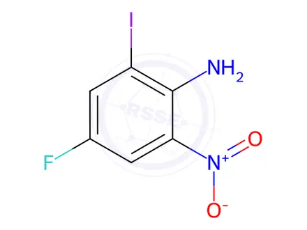 Chemical structure of 4-Fluoro-2-iodo-6-nitroaniline