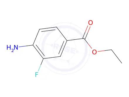 Chemical structure of Ethyl 4-amino-3-fluorobenzoate