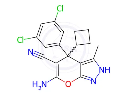Chemical structure of SHMT-IN-1