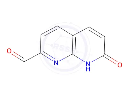 Chemical structure of 7-Oxo-7,8-dihydro-1,8-naphthyridine-2-carbaldehyde
