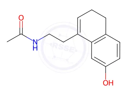 Chemical structure of Agomelatine Impurity 110