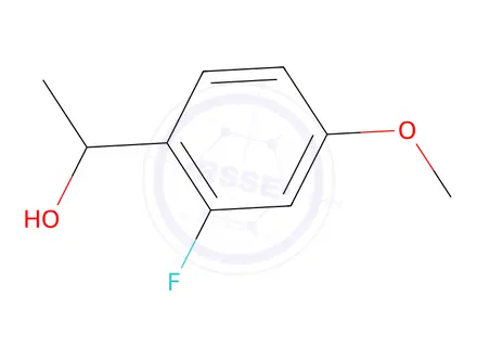 Chemical structure of 1-(2-Fluoro-4-methoxyphenyl)ethanol
