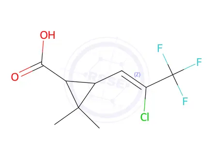 Chemical structure of Cyhalothrin Impurity 4