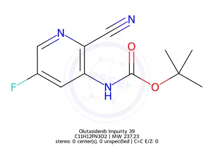 Chemical structure of Olutasidenib Impurity 40