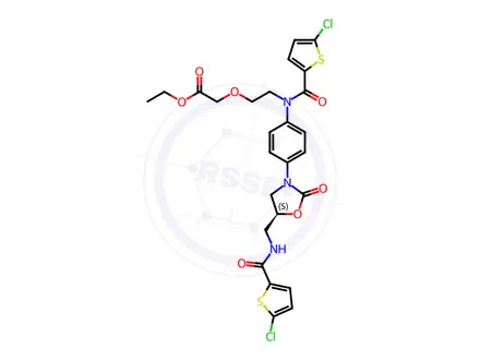 Chemical structure of Rivaroxaban Impurity 589