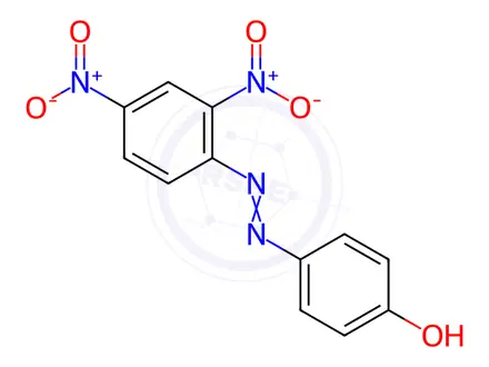 Chemical structure of 1,4-Benzoquinone-2,4-dinitrophenylhydrazine (mono)